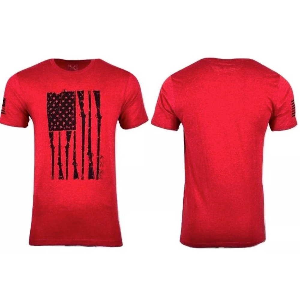 HOWITZER by AFFLICTION Men's T-Shirt S/S MUSKET